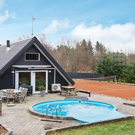 Sleeps 8 Pool Wifi Casa de Férias Øksenmølle